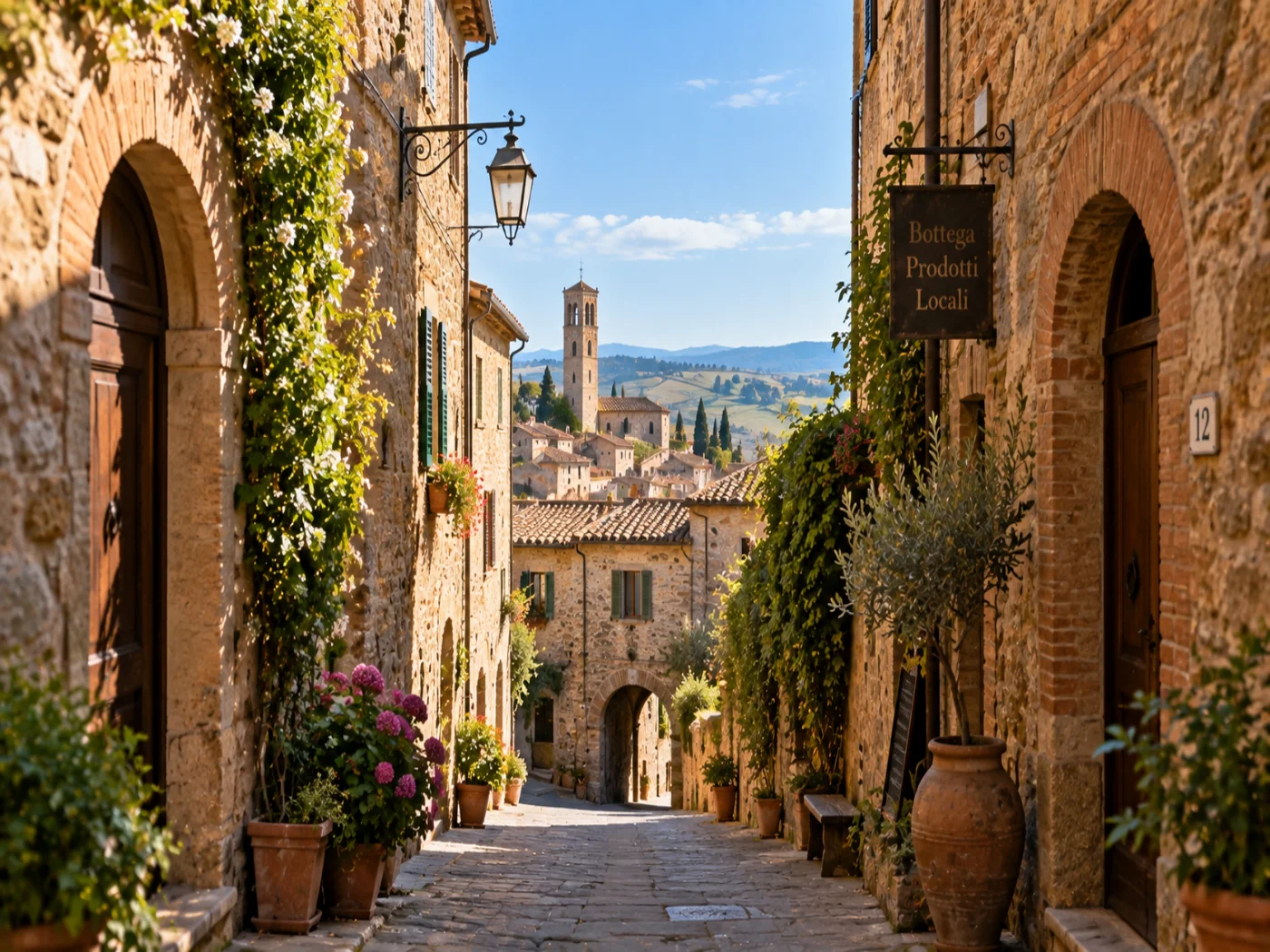 tipico borgo medievale